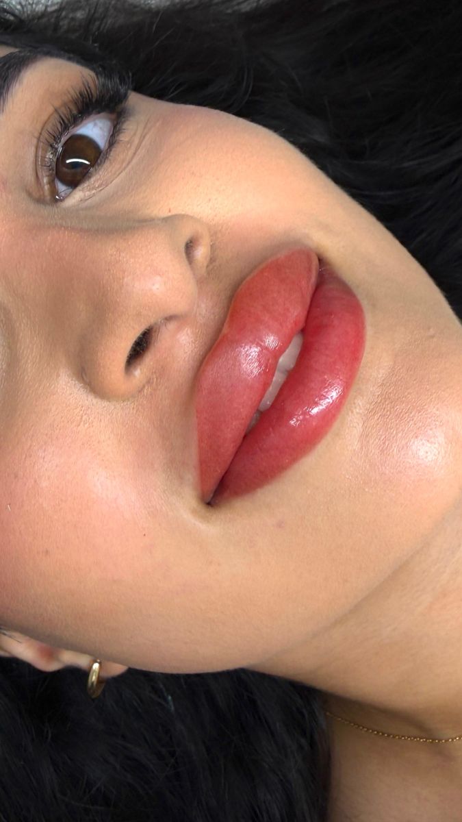 Lippenpigmentierung, Ergebnis